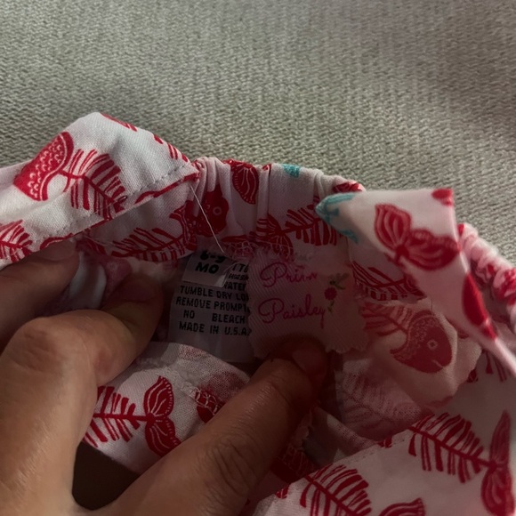 Daddy’s Little Fishing Buddy Overalls 6-9 Months - Picture 5 of 7